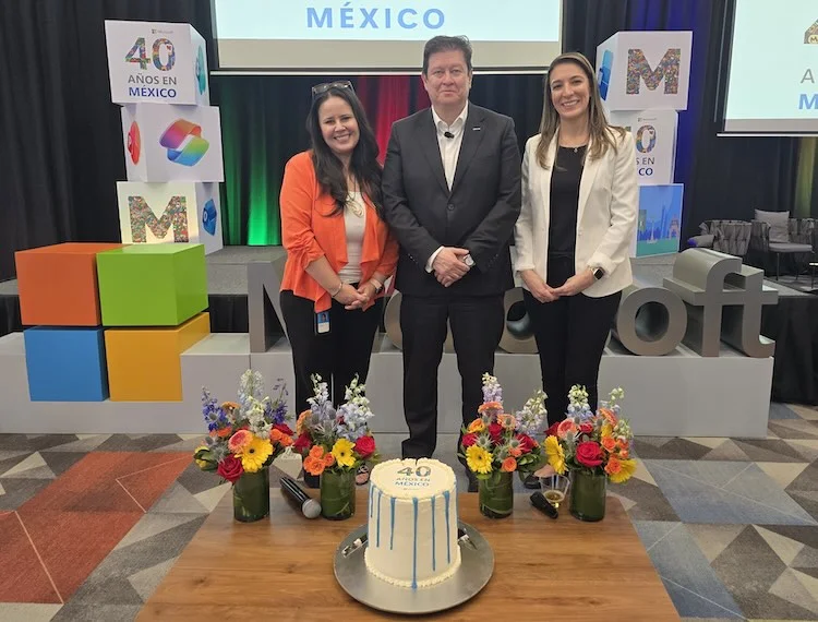 Microsoft cumple 40 años en México