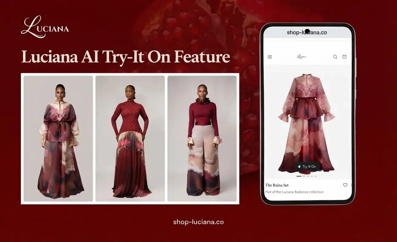 Luciana Womenswear debuts with AI virtual try-on tool