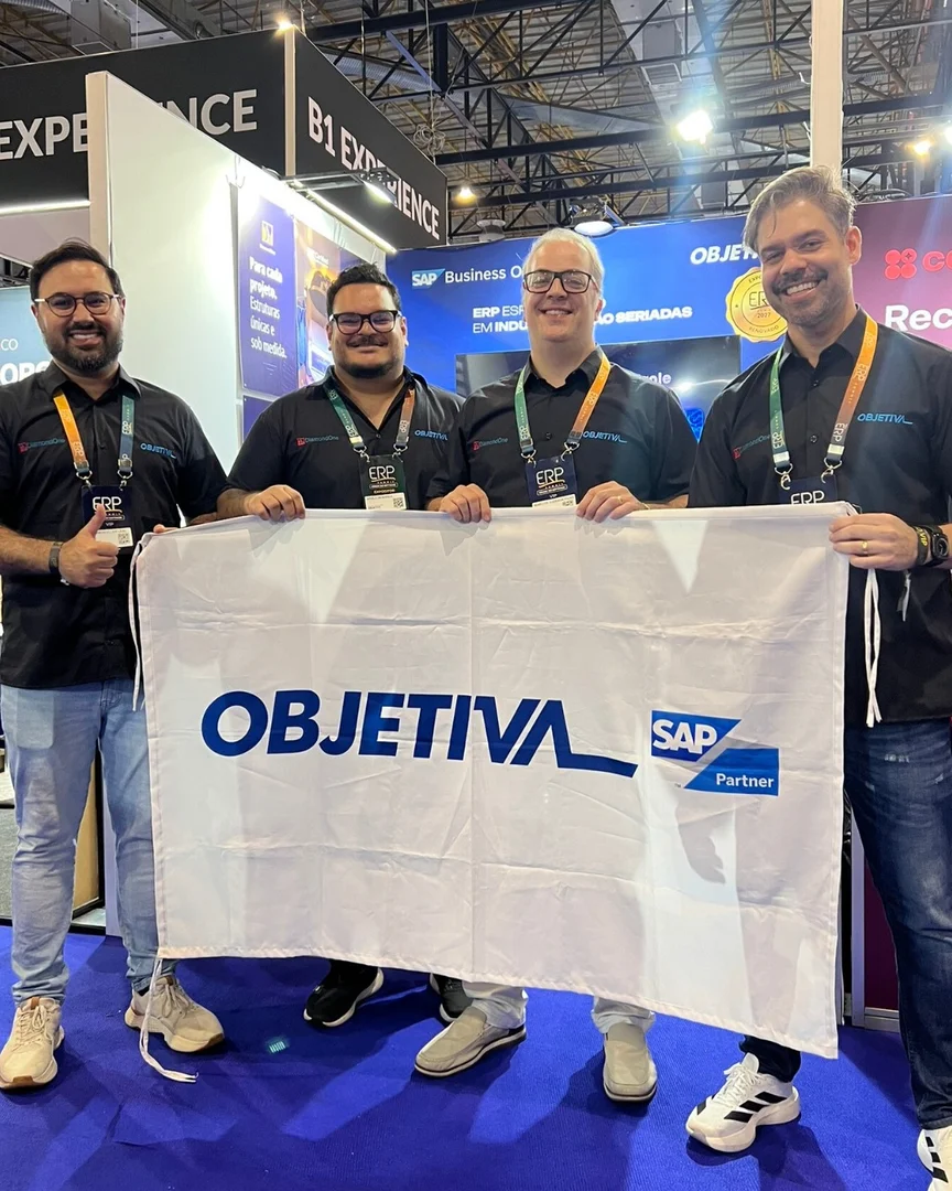 Objetiva leva inteligência aplicada ao ERP para a indústria ao ERP Summit Brasil 2027