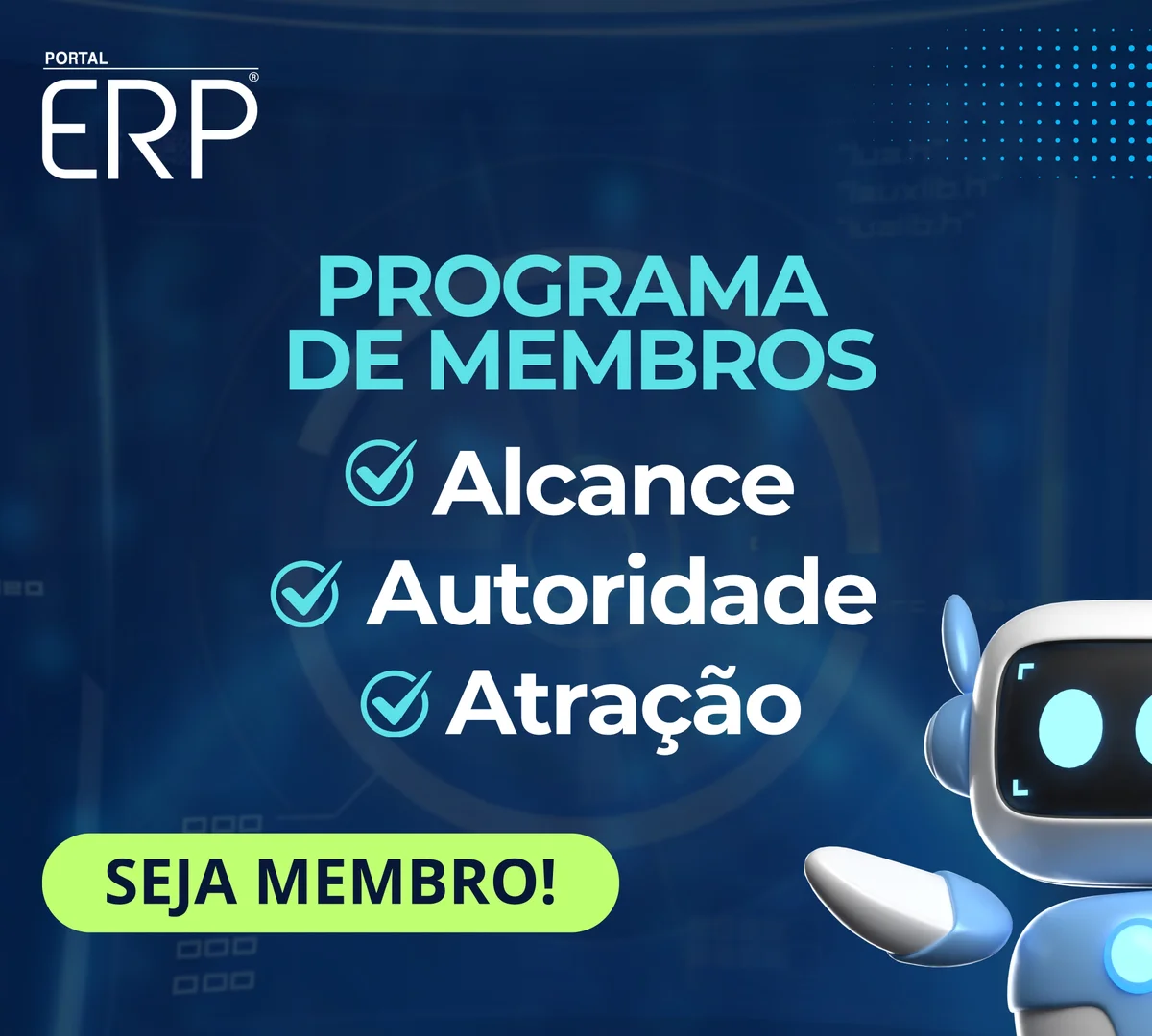 Programa de Membros Portal ERP Brasil | Institucional | Sidebar (Hero)